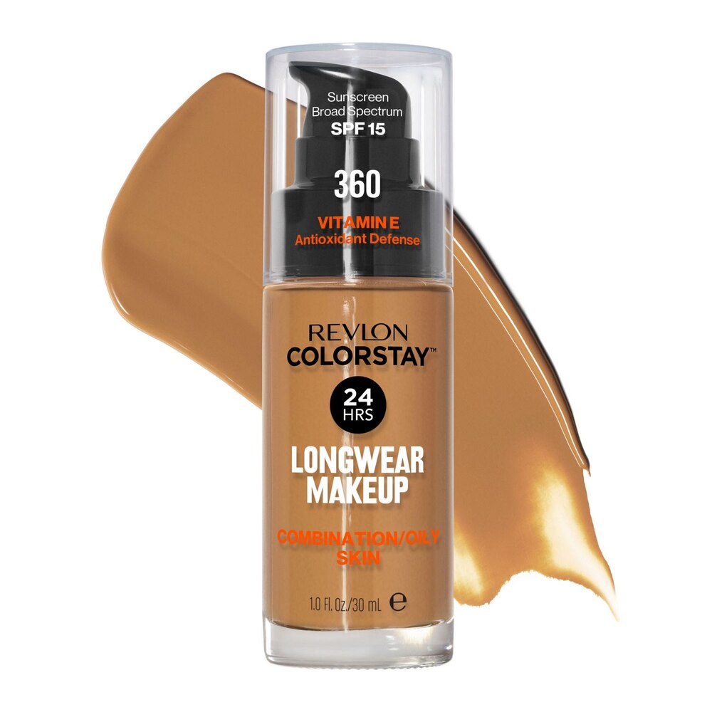 Revlon ColorStay Liquid Makeup for Combination/Oily Skin Golden Caramel CS #41014 – (6 & 12 Pack)