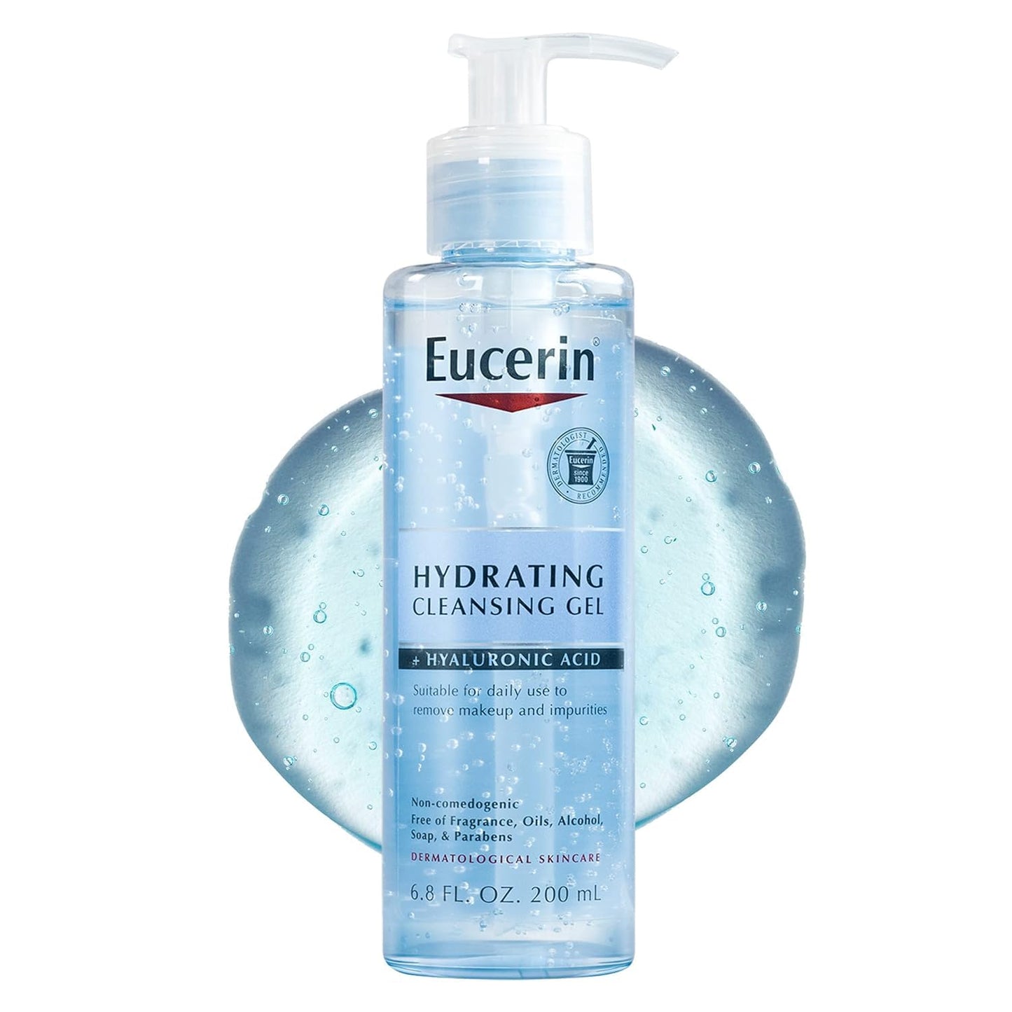 Eucerin Hydrating Cleansing Gel 6.8 oz – (Pack of 19)