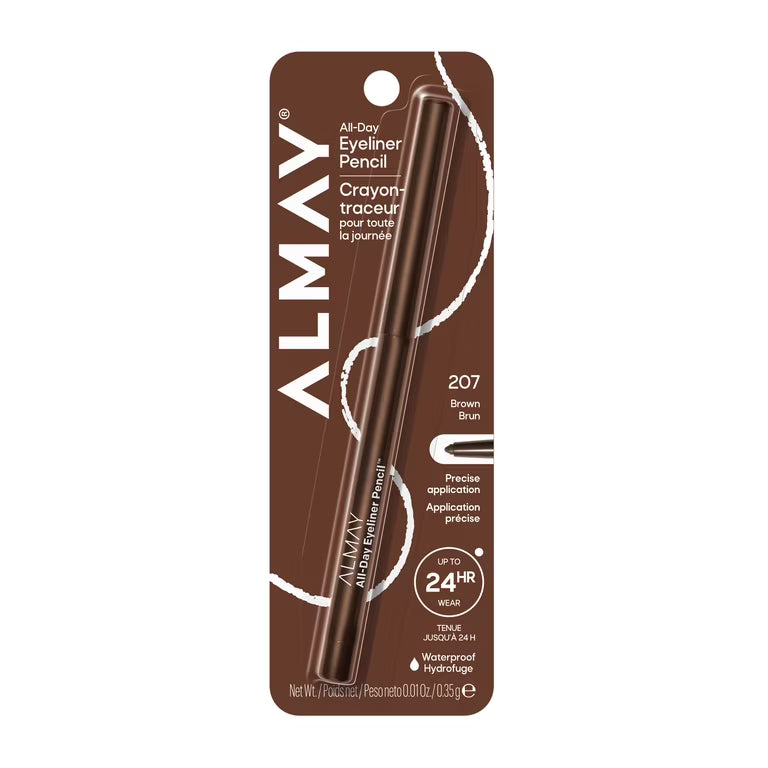 ALMAY Eyeliner #207 Brown Mechanical Eyeliner –(6 & 12 Pk Item Presentation May Vary)
