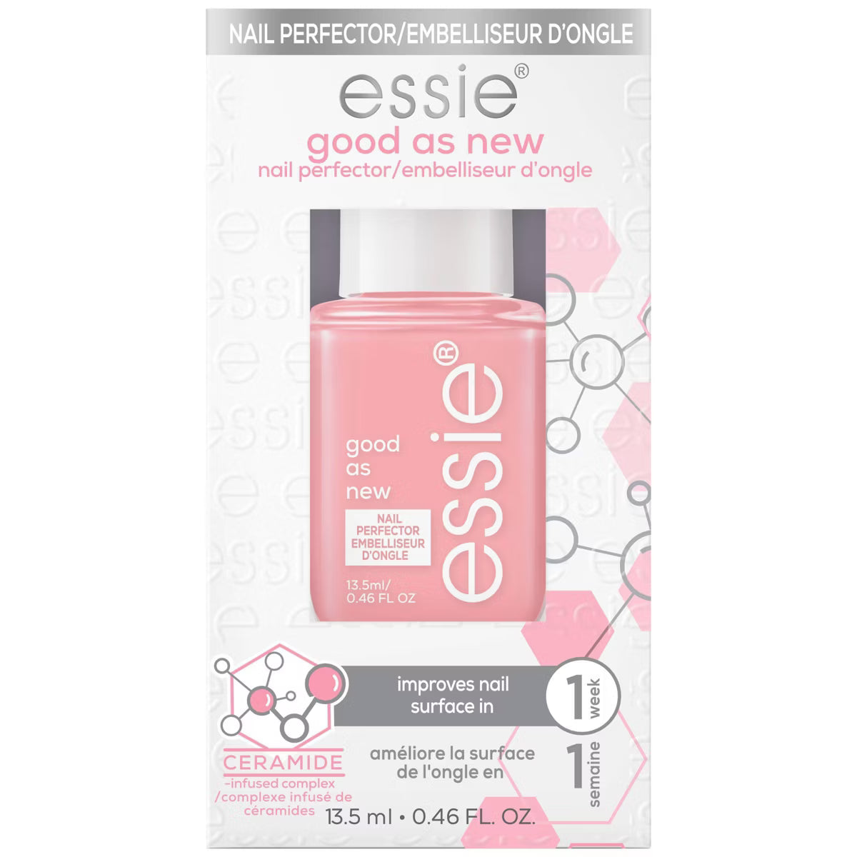 Essie Nailcare Good as New Ceramide Nail Perfector Treatment – 0.46 fl oz