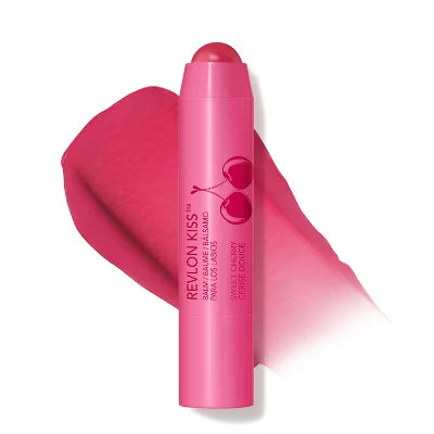 REVLON Kiss Lip Balm SPF 15 Sweet Cherry (CS #23559) – (Pack of 6 & Pack of 12)
