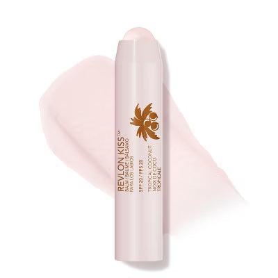 REVLON Kiss Lip Balm SPF 15 Tropical Coconut – (Pack of 6 & Pack of 12)