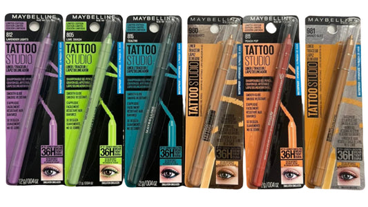 Maybelline Tattoo Studio Eyeliner (36 Pieces)