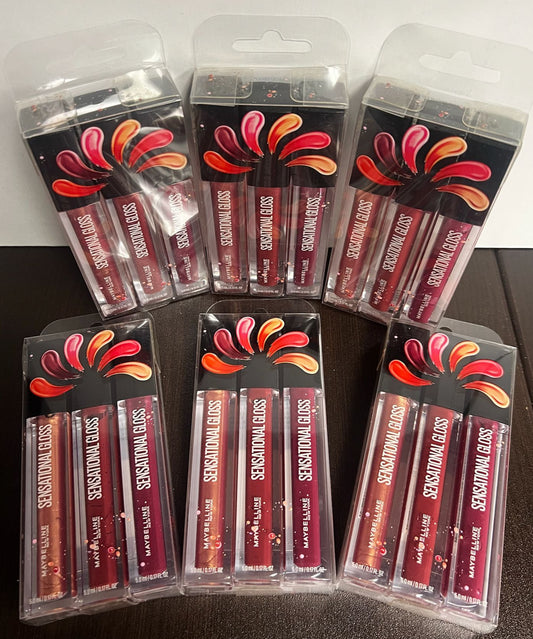 Maybelline Sensational Lip Gloss (6 Pack)