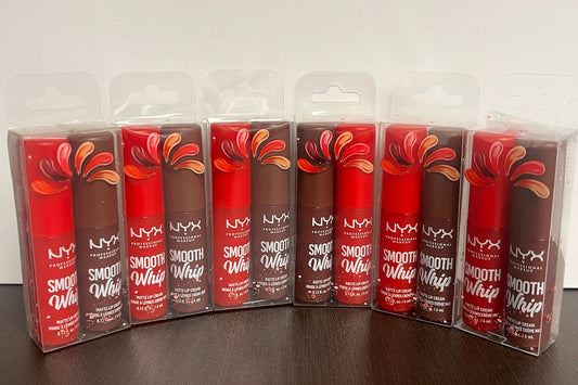 Nyx Liquid Lipstick Whip Lip Cream (6 Pack)