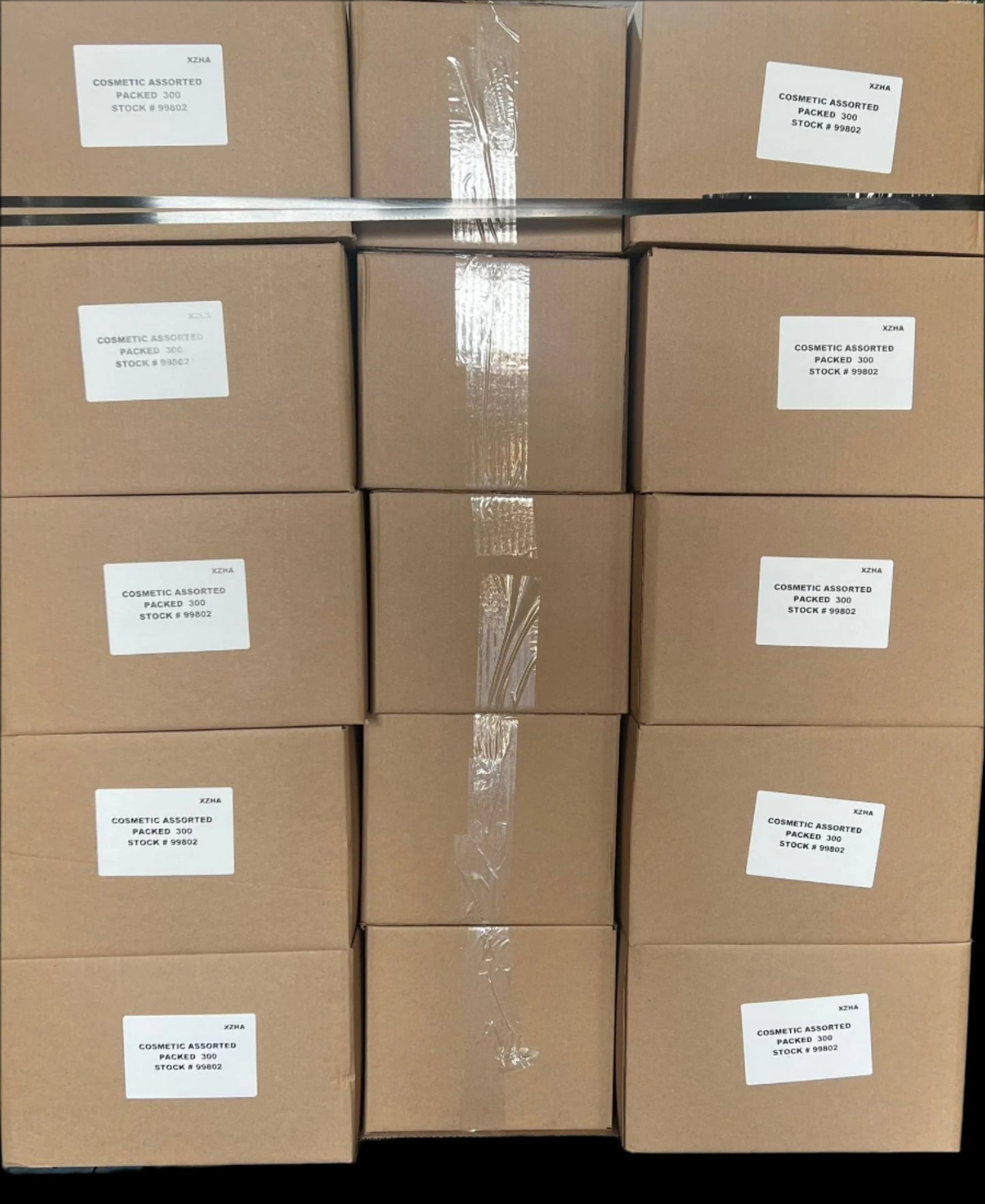 300 Count Assorted Cosmetic Box Pallet (40 Boxes of 300 Count)