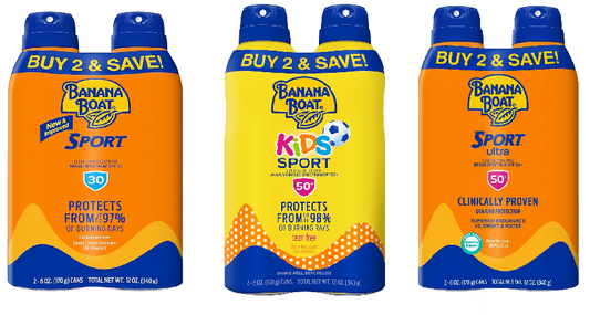 Banana Boat Twin Pack (12Pack)