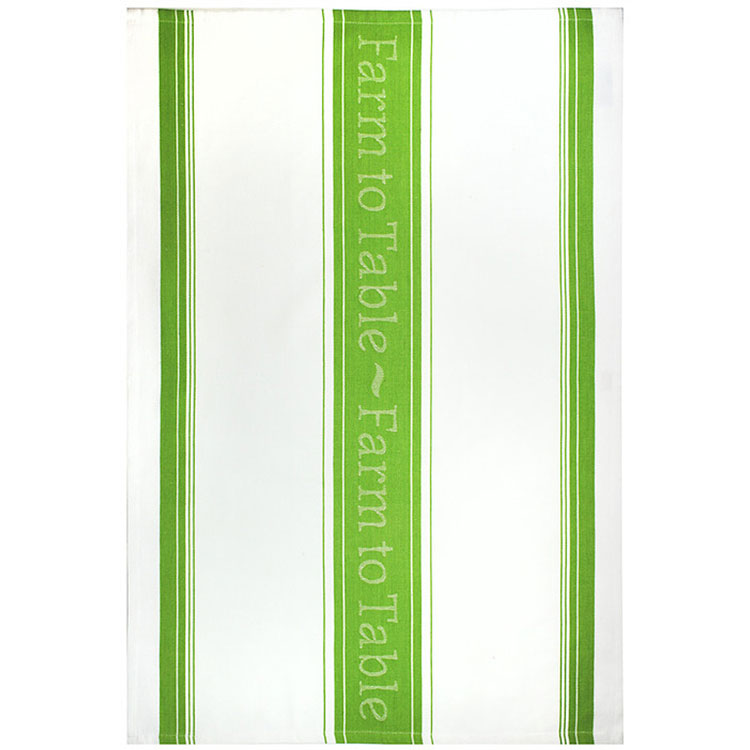 MU Kitchen 100% Cotton Jacquard Woven Dishtowels – Assorted Pack of 3