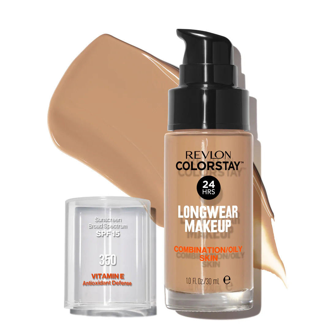 Revlon ColorStay Liquid Makeup for Combination/Oily Skin Rich Tan CS #41013 – (6 & 12 Pack)