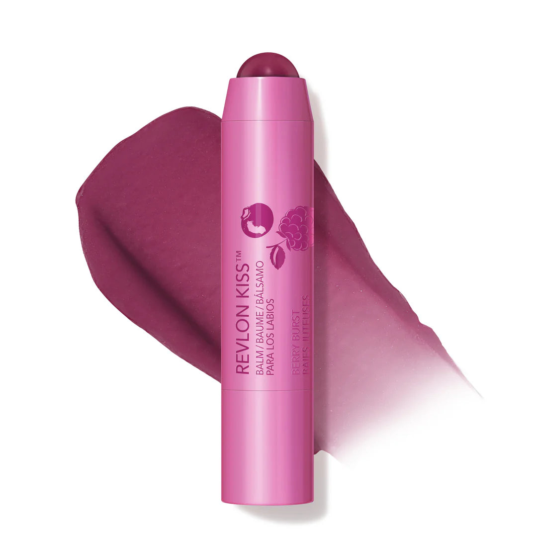 REVLON Kiss Lip Balm SPF 15 Berry Burst (CS #23563) – Pack of 6 & Pack of 12