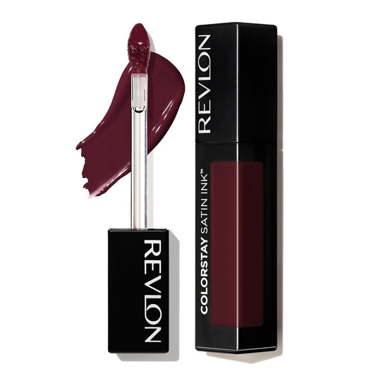 REVLON ColorStay Satin Ink Liquid Lipstick Reigning Red 0.17 oz - (12,24,36, & 72 Pack)