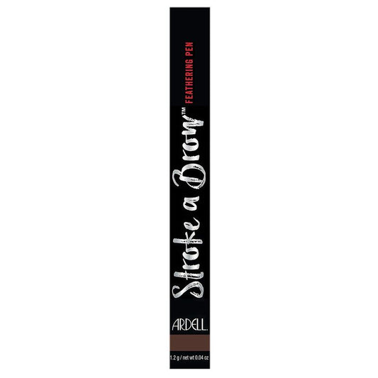 Ardell Stroke A Brow Feathering Pen Dark Brown 0.04 oz (72 Pack)
