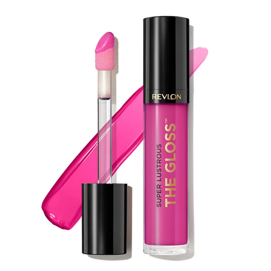 Revlon Super Lustrous Lip Gloss Pink Obsessed 0.13 OZ (3 Pack & 6 Pack)