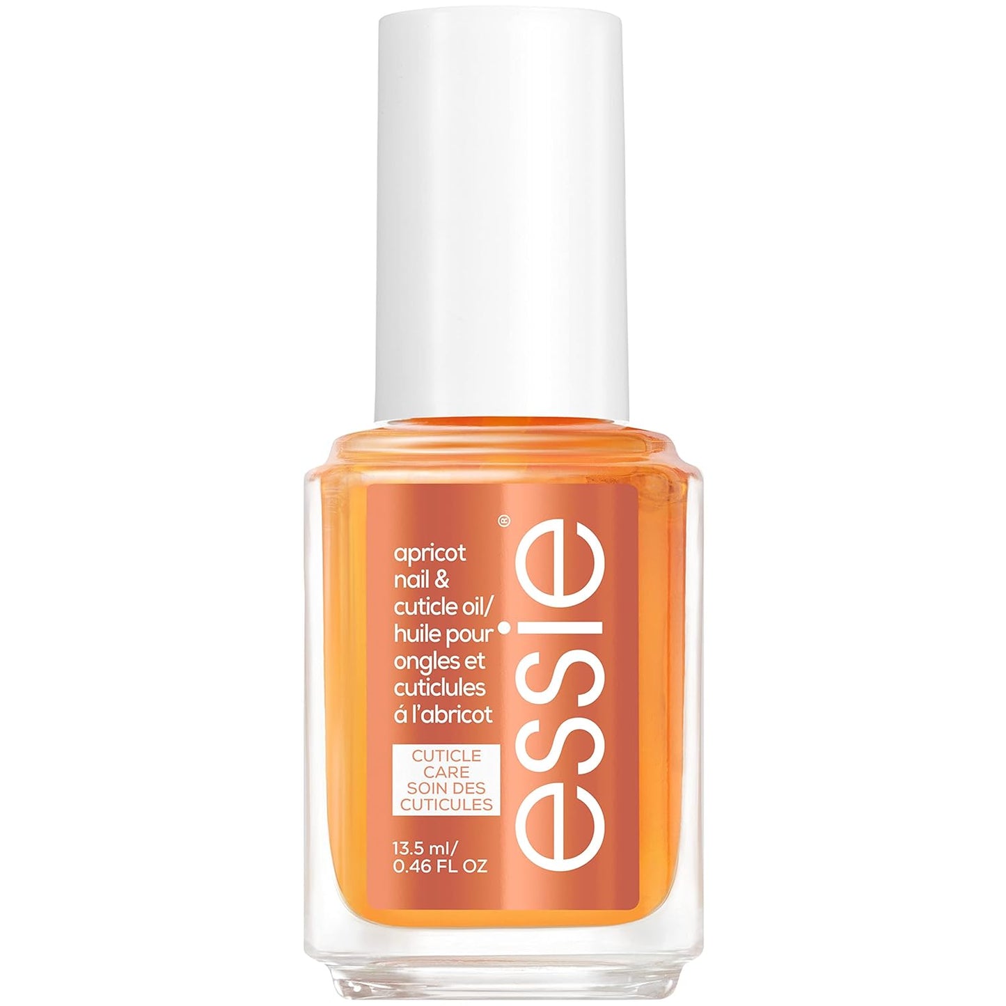 Essie Nail Care Apricot Nail & Cuticle Oil – 0.46 fl oz (Pack of 2)