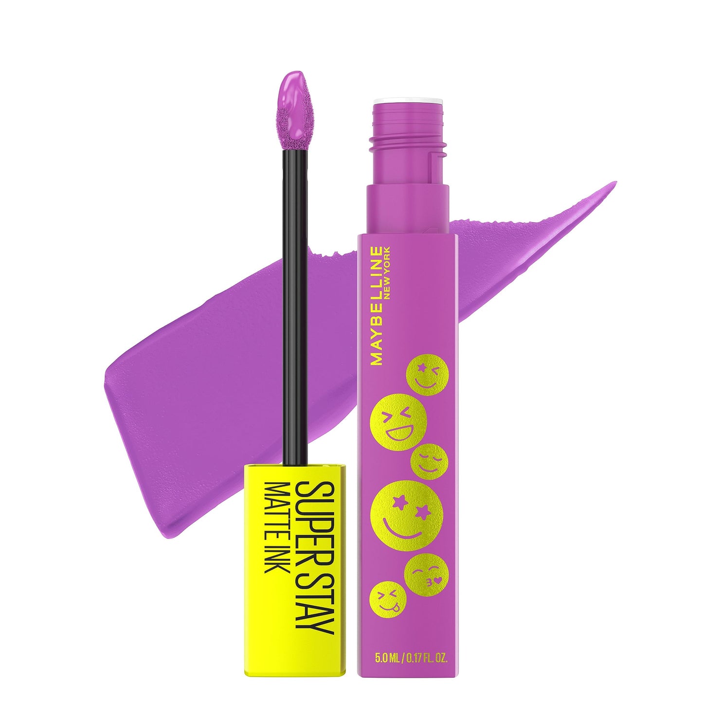 Maybelline SuperStay Matte Ink MoodMakers Liquid Lipstick, Euphoric – (Pack of 12, 24, 36, or 72)