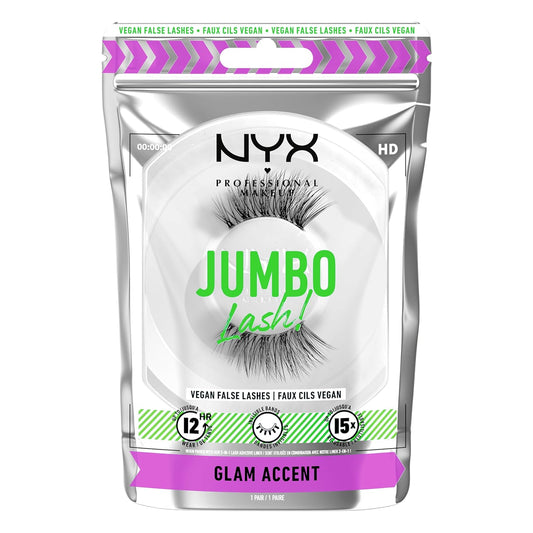 NYX Jumbo Lash Adhesive Strips + Case Glam Accent (pk of 5)