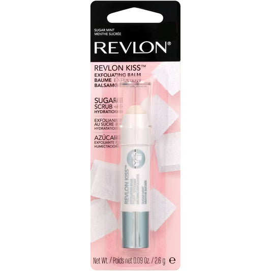 REVLON Kiss Exfoliating Balm Sugar Mint (CS #23049) – Pack of 6 & Pack of 12