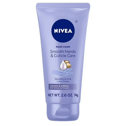 Nivea Smooth Hands & Cuticle Care Hand Cream 2.6 oz –(Pack of 24)