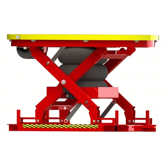 SOUTHWORTH Pallet Positioner and Level Loader: Wt Actuated, 4,500 lb Load Capacity