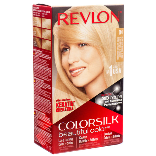 Revlon Colorsilk HC Ultra Light Natural Blonde #04 (12 Pack)