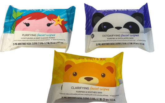 Facial Wipes (3 Pack)