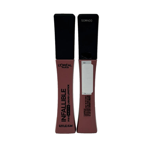 Lot of 2 - L'Oreal Paris Infallible Pro Matte Liquid Lipstick #842 Candy Man