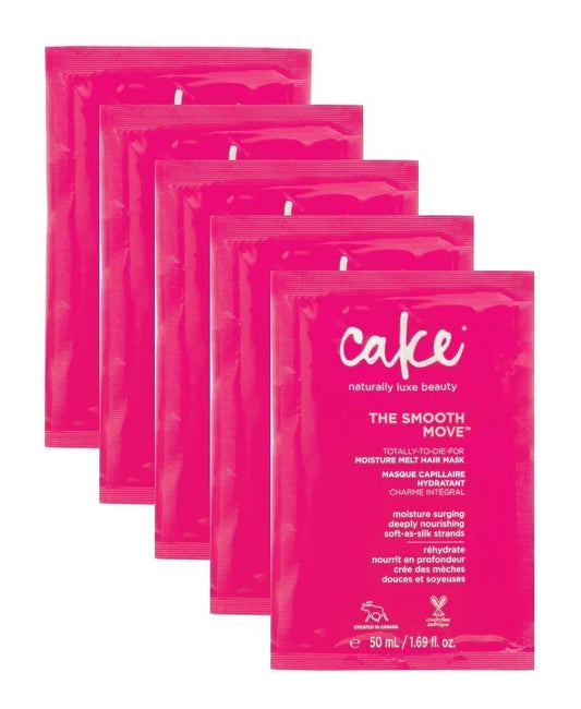 Cake The Smooth Move Moisture Melt Hair Mask (5 pack)