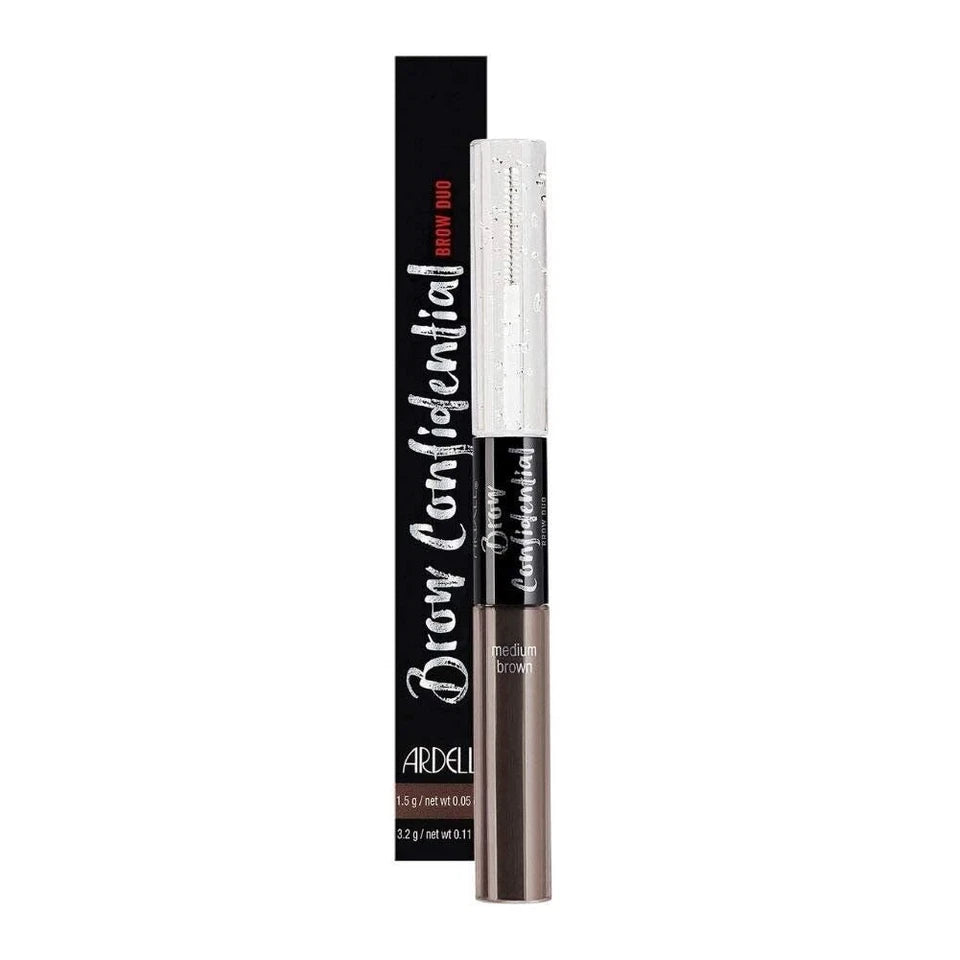 Ardell Brow Confidential Double Ended Eyebrow Applicator Medium Brown 0.05 oz (72 Pack)